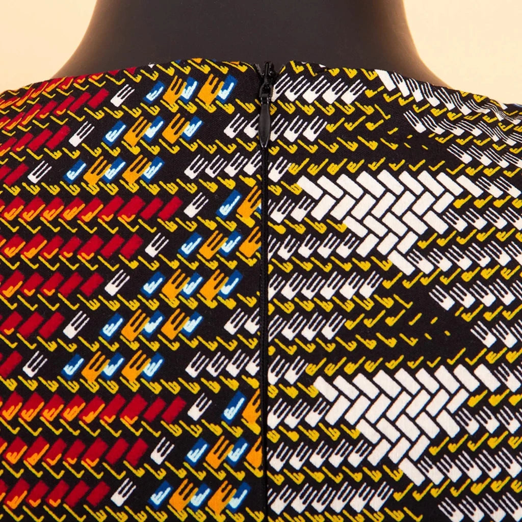 2026African Women Dress Ankara Print Pure Cotton Bazin Riche New Style Dress African Fabric Dashiki Outfits Maxi Dress S1825021 - Free Delivery Worldwide only at Flexi Africa