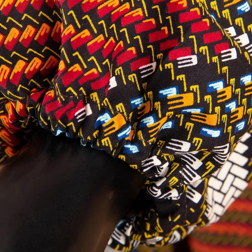 2026African Women Dress Ankara Print Pure Cotton Bazin Riche New Style Dress African Fabric Dashiki Outfits Maxi Dress S1825021 - Free Delivery Worldwide only at Flexi Africa