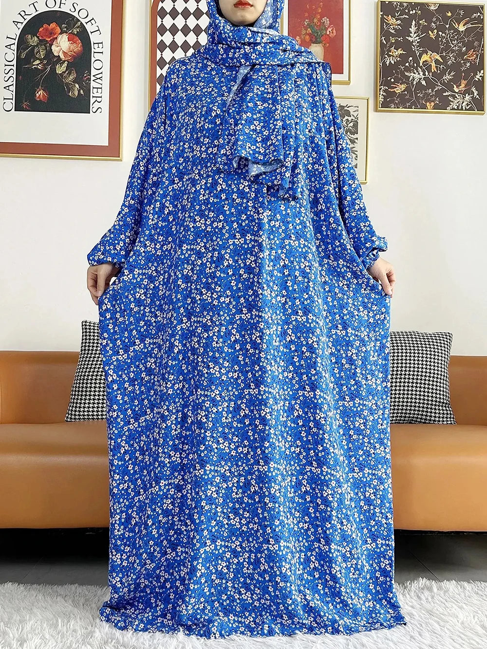 Get the stylish African Women at Flexi Africa. Comfortable cotton fabric floral prints. Buy now for $21.63 - Flexi Africa