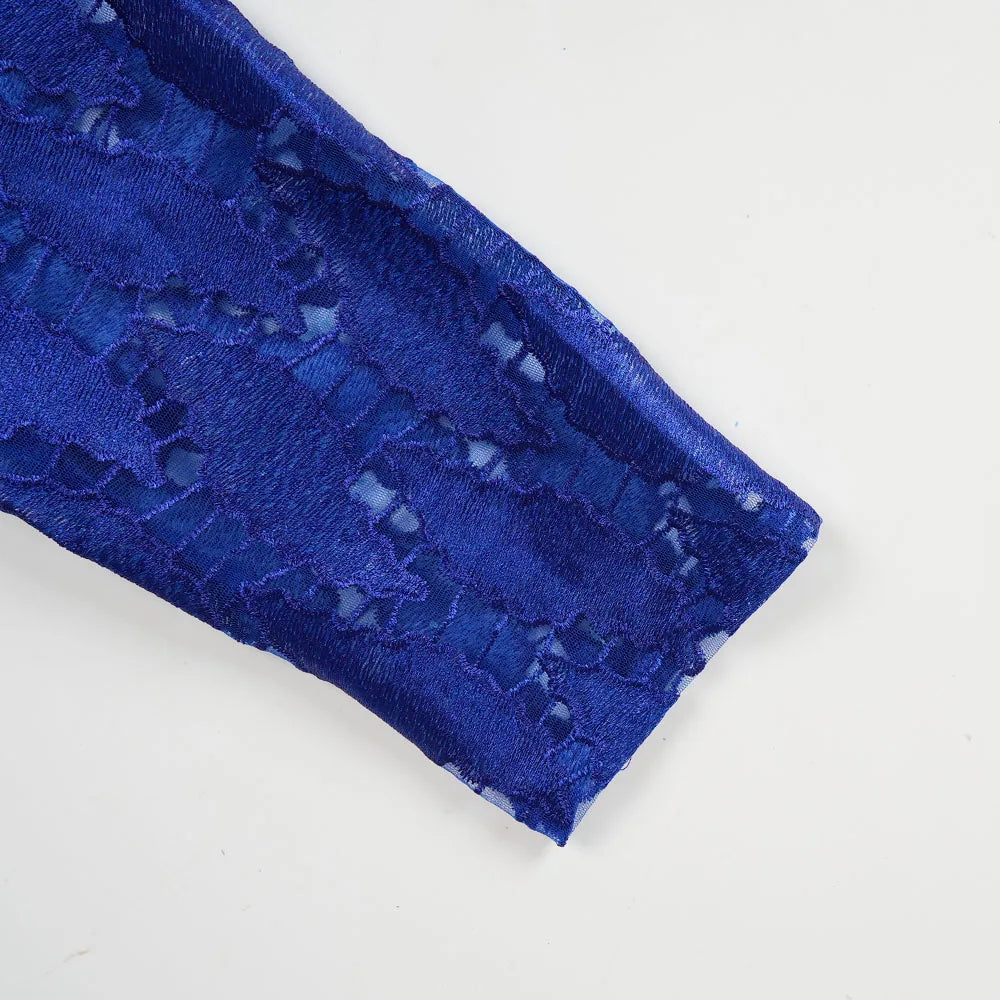 African Clothing for Women – Traditional Plus Size Floral Embroidered Dress