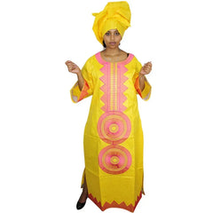 Buy African Dresses For Women Dashiki Dresses Long Sleeve For Ladies for only $42.32 at Flexi Africa - Flexi Africa!
