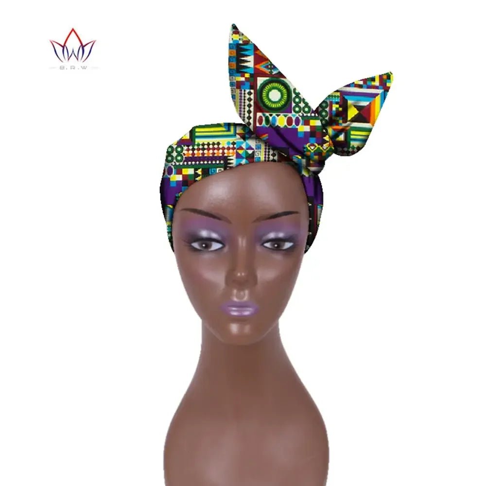 African Ankara Headband for Women – Fashion Hair Wrap & Scarf Accessory - Free Delivery Worldwide only at Flexi Africa