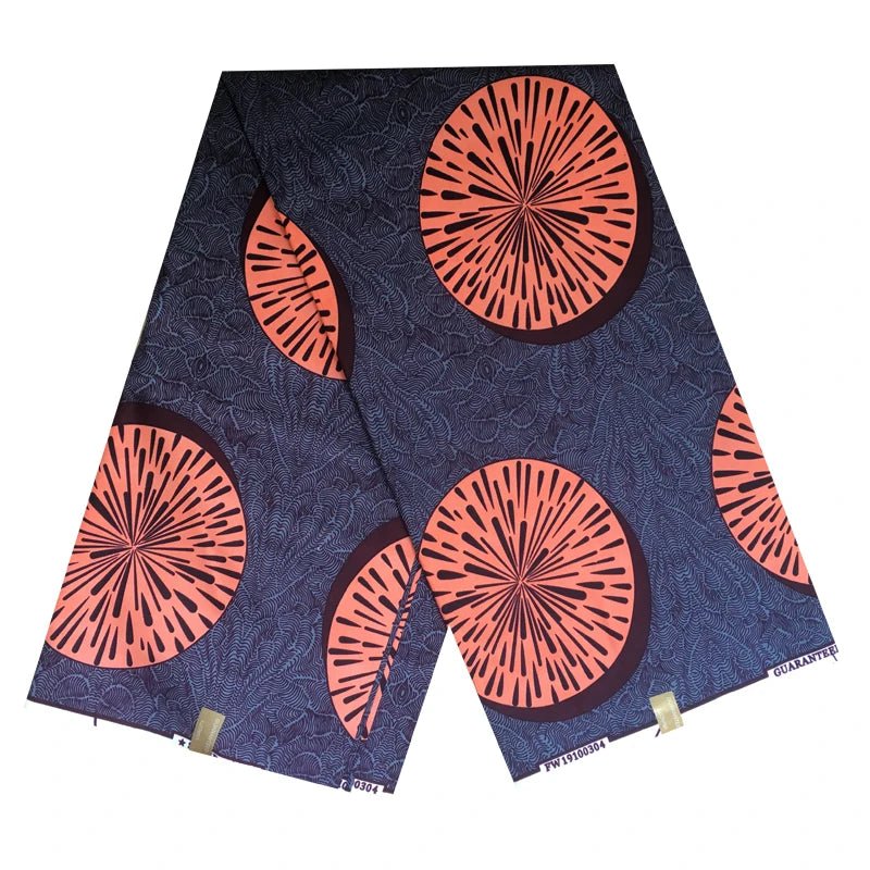 African Ankara Prints Wax Fabric Patchwork Retro Style Warp Sewing Woman Dress Craft DIY Africa Material 100% Polyester By Yard - Free Delivery Worldwide only at Flexi Africa