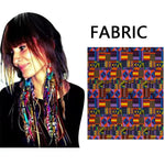 African Ankara Tassel Earrings – Handmade Boho Long Tribal Fabric Jewelry - Free Delivery Worldwide only at Flexi Africa