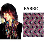 African Ankara Tassel Earrings – Handmade Boho Long Tribal Fabric Jewelry - Free Delivery Worldwide only at Flexi Africa