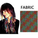 African Ankara Tassel Earrings – Handmade Boho Long Tribal Fabric Jewelry - Free Delivery Worldwide only at Flexi Africa