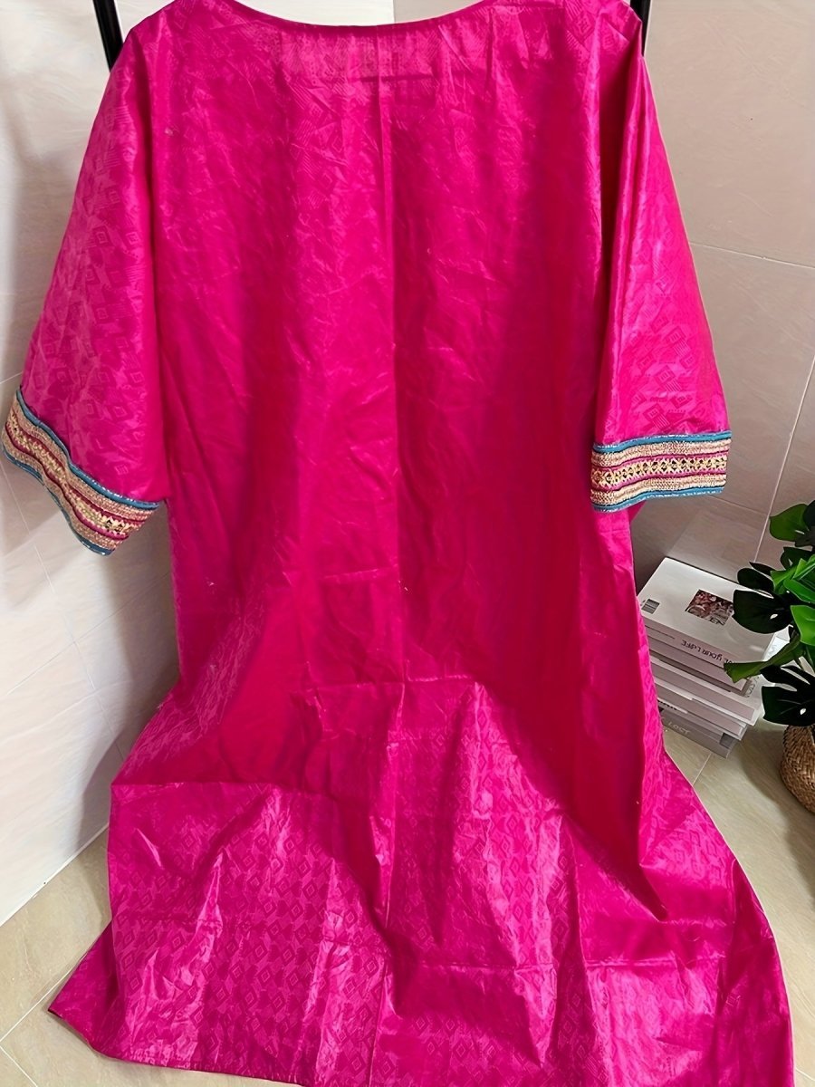 Buy African Original Bazin Riche Long Dress with Scarf, Traditional Women's Party Attire. for only $78.58 at Flexi Africa!