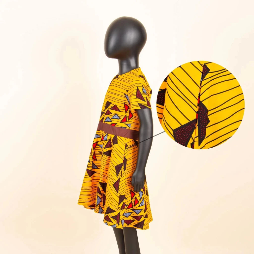 African Dashiki Family Set – Matching Dresses for Women & Girls with Men & Boys Top and Pants - Free Delivery Worldwide only at Flexi Africa