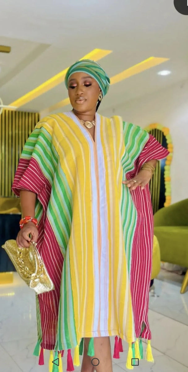 African Women’s Dashiki Maxi Dress – Traditional Long Summer Gown Plus Size - Free Delivery Worldwide only at Flexi Africa
