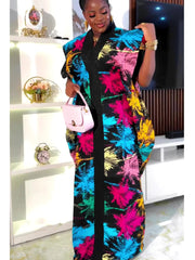 African Dresses for Women Plus Size Africa Clothes Dashiki Ankara Sequin Outfit Gown Kaftan Muslim Wedding Party Long Maxi Dress - Free Delivery Worldwide only at Flexi Africa