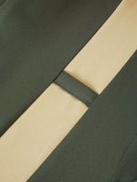 African Men’s Stripe Pattern Outfit Set – Long Sleeve Cultural Robe & Matching Drawstring Pants - Free Delivery Worldwide only at Flexi Africa