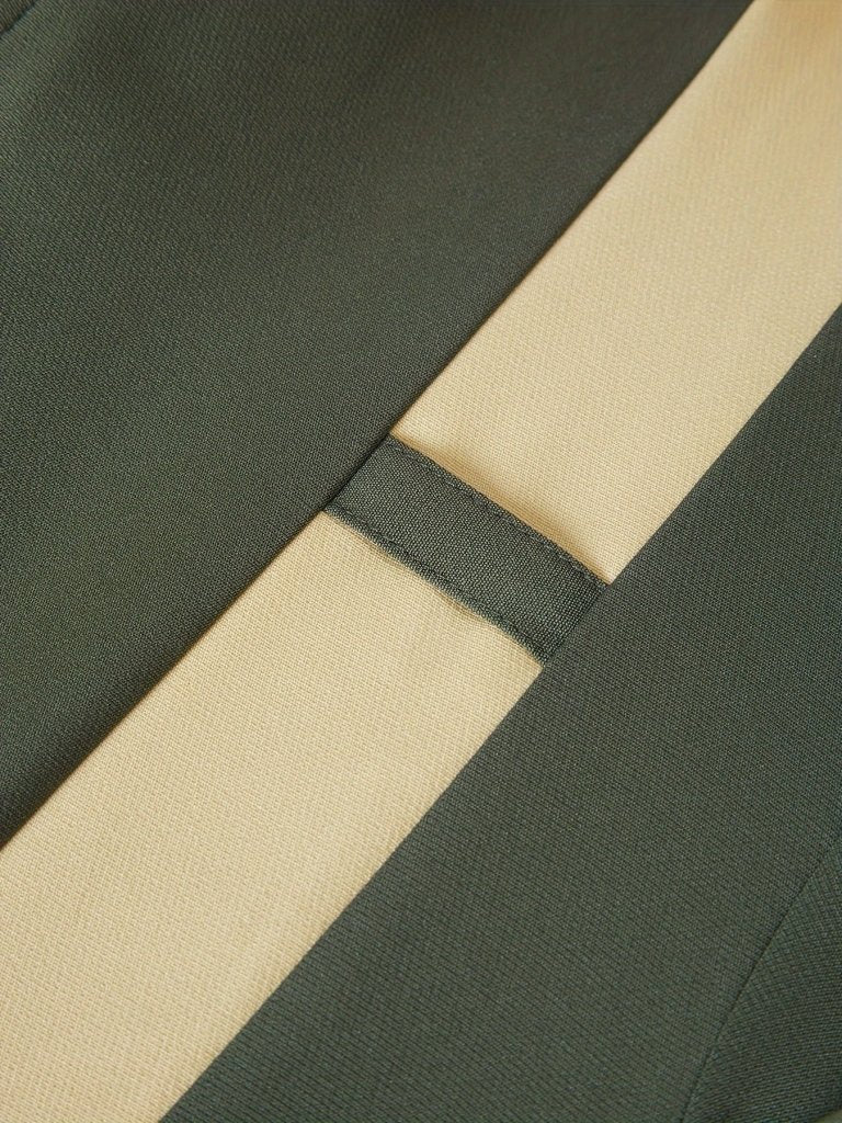 African Men’s Stripe Pattern Outfit Set – Long Sleeve Cultural Robe & Matching Drawstring Pants - Free Delivery Worldwide only at Flexi Africa