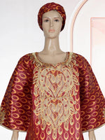 African Traditional Dress for Women – Kanga Dashiki Bazin Robe, Elegant Evening & Party Wear - Free Delivery Worldwide only at Flexi Africa