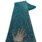 African Various Lace Fabric – Premium Handmade Beaded Embroidery for Elegant Dresses - Free Delivery only at Flexi Africa
