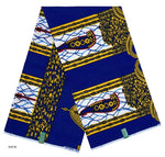 African Wax Fabric Black & White – 100% Cotton Wax Print Pagne, 6 Yards - Free Delivery Worldwide only at Flexi Africa