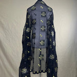 Elegant African Chiffon Hijab for Women – Embroidered Pashmina Shawl Headscarf - Free Delivery Worldwide only at Flexi Africa