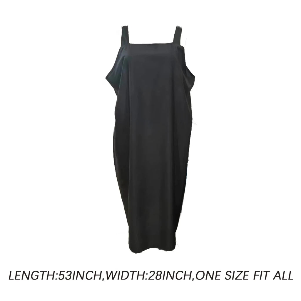 Elegant African Embroidered Abaya Dress for Women – Plus Size Modest Party & Church Attire - Free Delivery Worldwide only at Flexi Africa