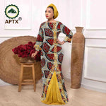 Elegant Muslim Abaya Dress – Embroidered Long Robe with Tassels for Women - Free Delivery Worldwide only at Flexi Africa