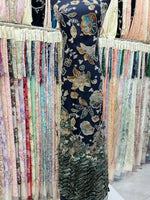 Flower Fabric Nigerian African Fabric for Couture Sewing – Wedding, Evening & Prom Dress - Free Delivery Worldwide only at Flexi Africa