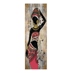 Large Size Portrait African Women Canvas Painting Hanging Posters and Prints Wall Art Pictures Living Room Home Decor