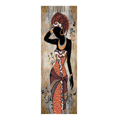 Large Size Portrait African Women Canvas Painting Hanging Posters and Prints Wall Art Pictures Living Room Home Decor