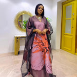 Luxury African Embroidered 2PC Outfit for Women – Elegant Party & Event Wear - Free Delivery Worldwide only at Flexi Africa