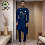 Men’s African Dashiki Suit Set – Modern Two - Piece Top & Pants Outfit - Free Delivery Worldwide only at Flexi Africa