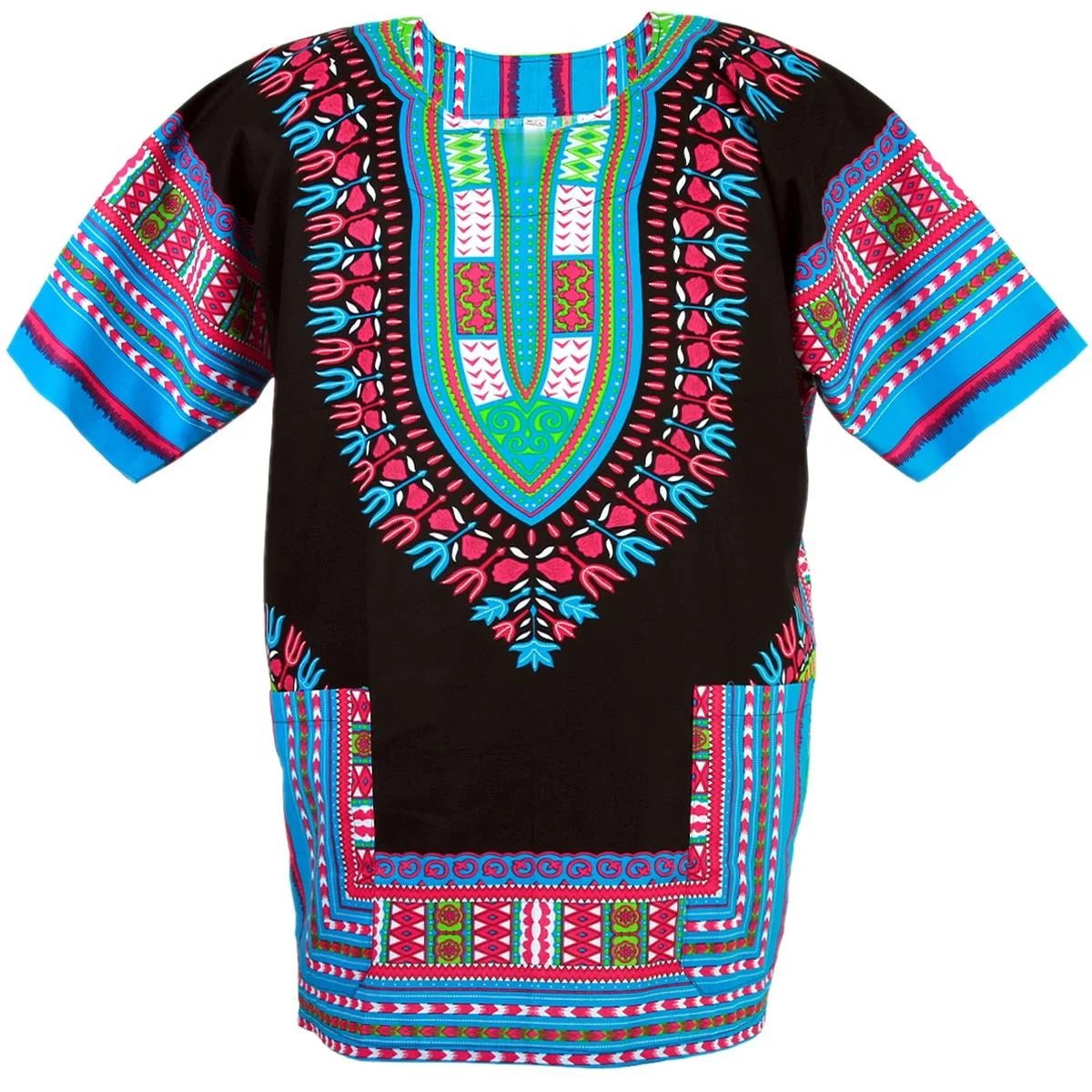 Men's Summer 3D Printed T-Shirt – African Ethnic Pattern - Free Delivery Worldwide only at Flexi Africa