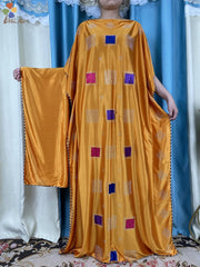 Luxurious New African Abaya: Muslim Prayer Clothing for Women with Exquisite Inlays - Flexi Africa - www.flexiafrica.com