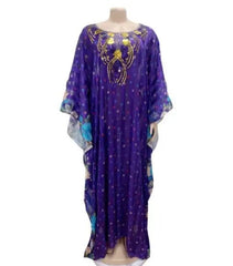 Stunning Spring/Summer Collection: Vibrant African Print Polyester Long Robes for Women - Flexi Africa - www.flexiafrica.com