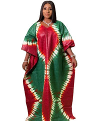 Stylish and Vibrant African Dresses for Women: Embrace the Essence of Africa with Polyester Printing - Free Delivery Worldwide only at Flexi Africa