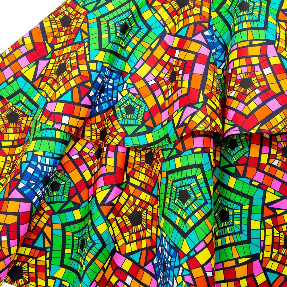 Women’s African Ankara Long Skirt Dress – Stylish Elegant Party & Wedding Attire - Free Delivery Worldwide only at Flexi Africa