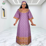 Women’s African Traditional Dress – Embroidered Boubou Kaftan Abaya - Free Delivery Worldwide only at Flexi Africa