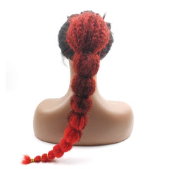 Clip-In Afro Puff Ponytail Hair Extension for Black Women 18" - Flexi Africa - Free Delivery Worldwide www.flexiafrica.com